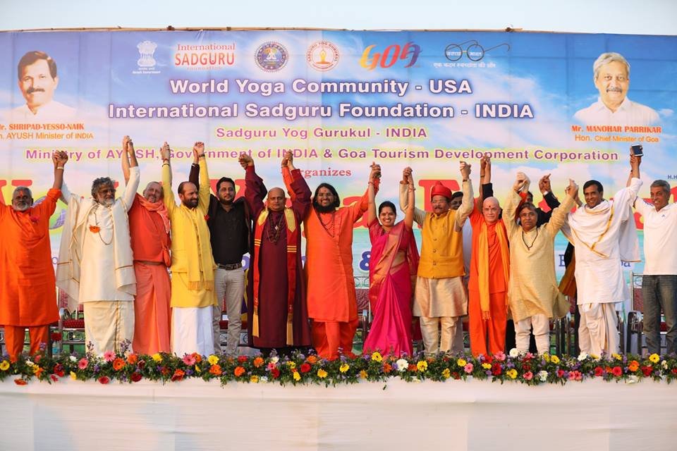 Yoga Event, Miramar Beach Goa