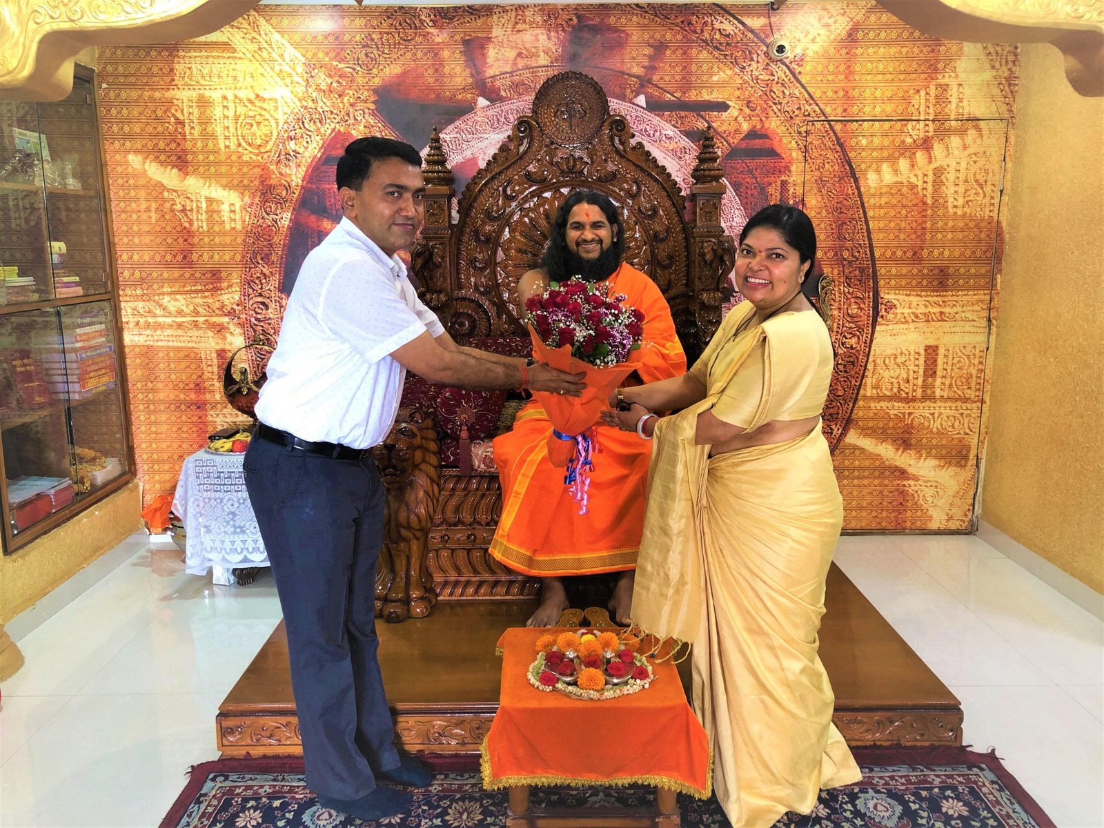 CM Visit on Janmastami 2021